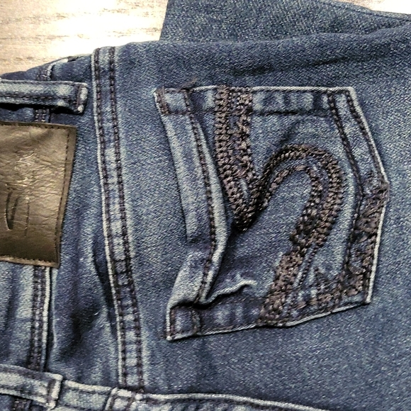 Silver Jeans Kids Nisha Denim Overall 6X - Picture 6 of 7